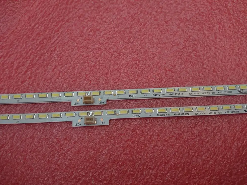 New 10 PCS/lot 80LED 544MM LED Backlight Strip for LED50K5500US RSAG7.820.6412 RSAG7.820.7013 HE500IU-B51