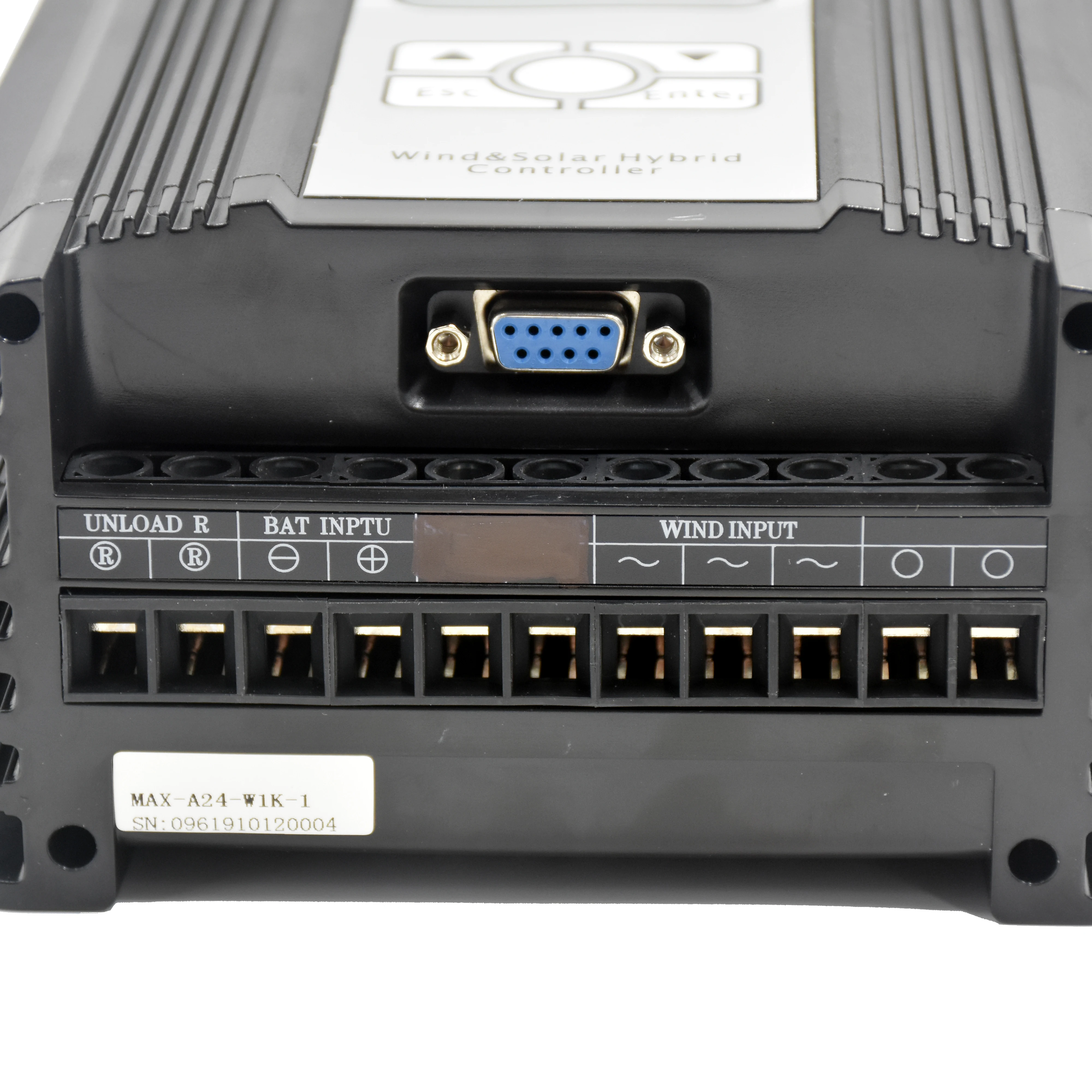 1000W 24V 바람 MPPT (벅 모델) LCD 디스플레이 + 덤프 부하 충전기 컨트롤러