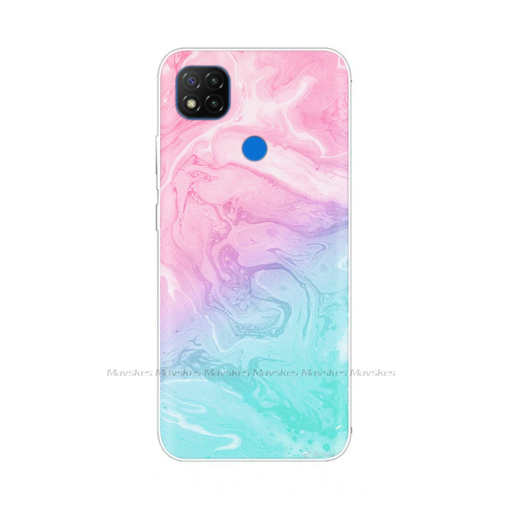 Ốp Lưng Cho Xiaomi Redmi 9C NFC Ốp Lưng Điện Thoại Điện Thoại Trường Hợp Cho Redmi 9C NFC Redmi9C 9 C NFC ốp Lưng Mềm Quỹ Ốp Lưng Coque xiaomi leather case handle Cases For Xiaomi