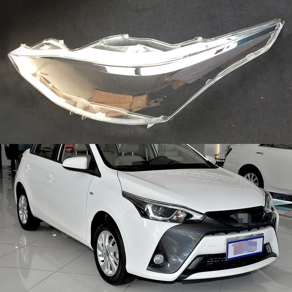 Для Toyota Yaris Автомобильная фара прозрачная линза автомобильный брелок крышка