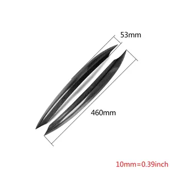 

Carbon Fiber Eyebrow Eyelid Headlight Cover for Golf 7 Mk7 13-2018 U90C
