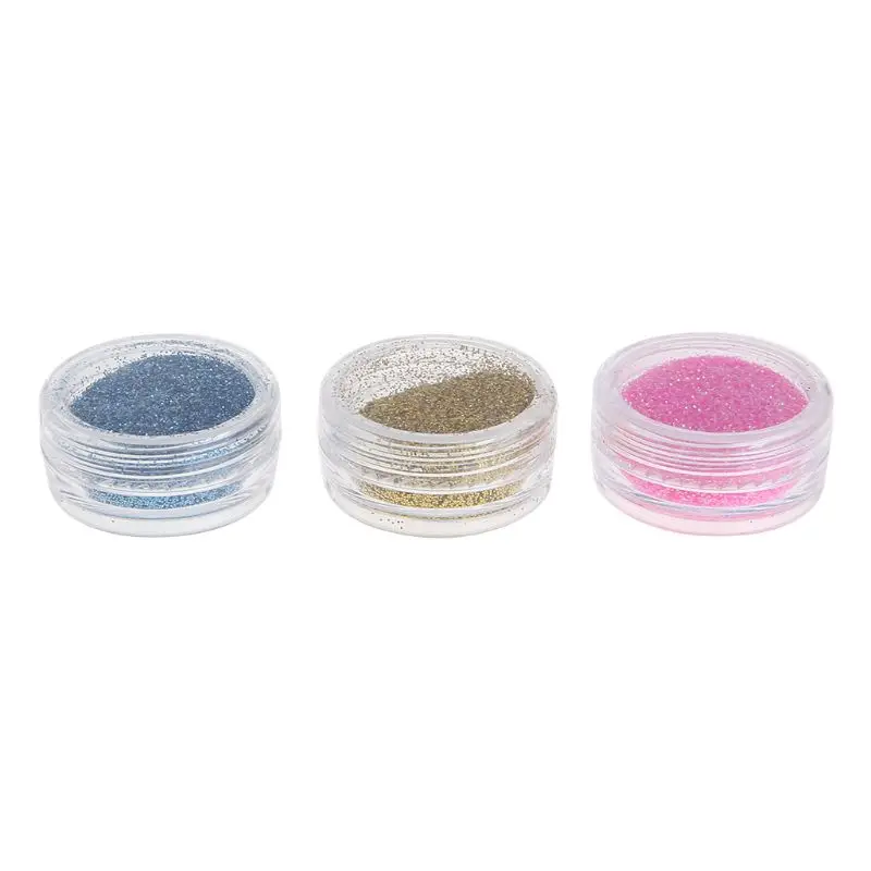 Temporary Shimmer Glitter Powders Tattoo Stencils Brush Glue Kit Body Art Supply T4MB