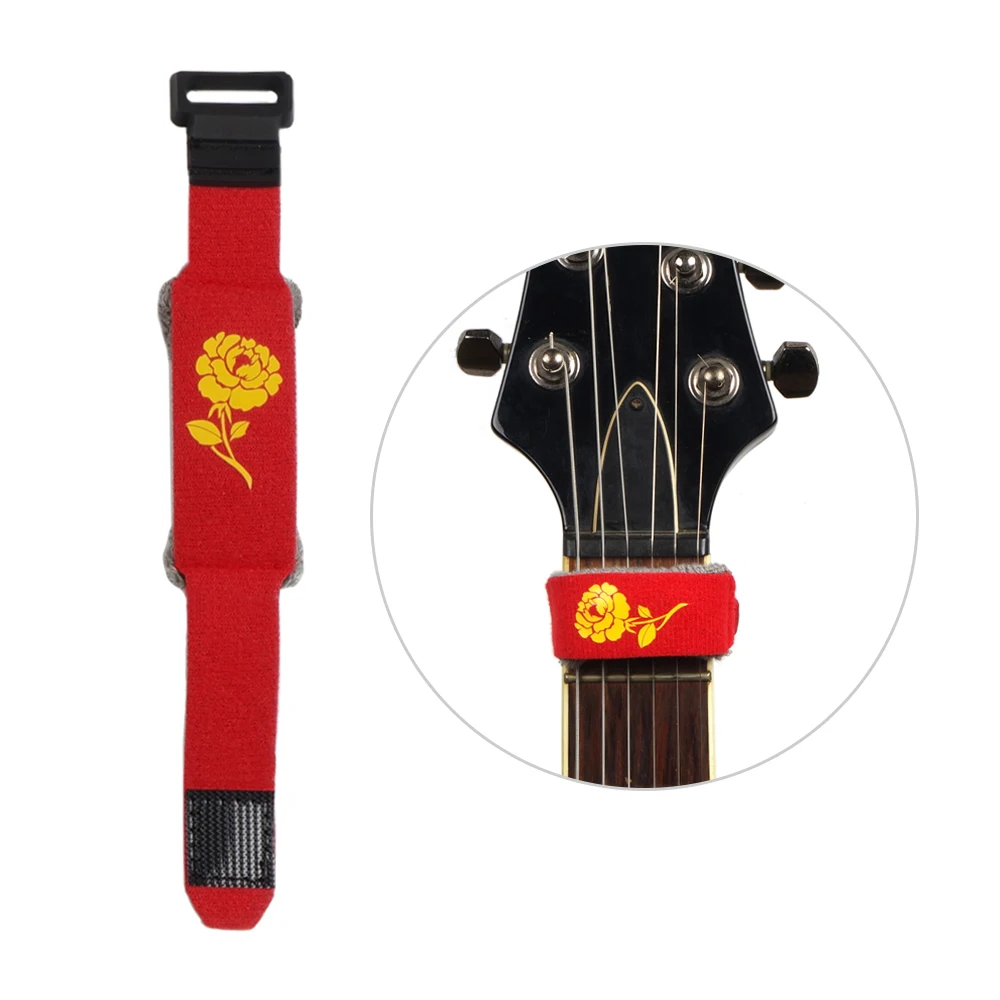 Rockhouse Guitar String Mute Strings Muter Fretboard Muting Wrap 18cm for 6-String Acoustic Electric Guitars | Спорт и развлечения