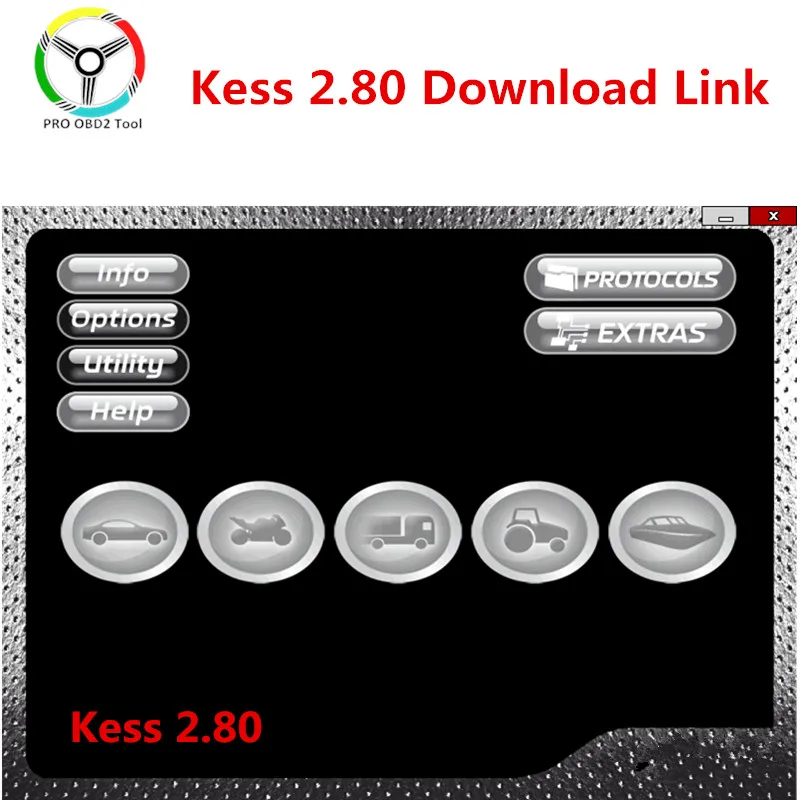 Newest KESS Ksuite 2.80 K-tag 2.25 for Kess V5.017 Cars Trucks ECU Programmer Online Version |