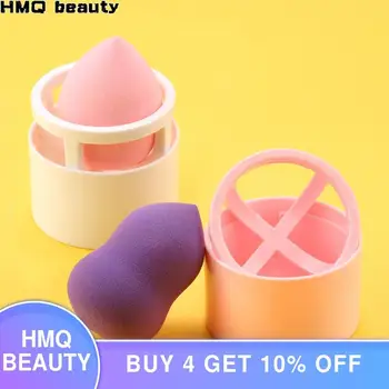

1pcs makeup sponge puff storage stand removable washable Empty Cosmetic Puff Holder Stand Drying Storage Box
