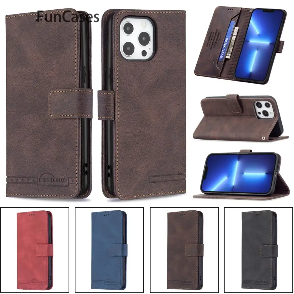 Luxury Cards Storage Phone Cover For carcaso Apple iPhone 13 Mini Capa Unicorn Positivo Case Pro Max Pouch | Мобильные телефоны и
