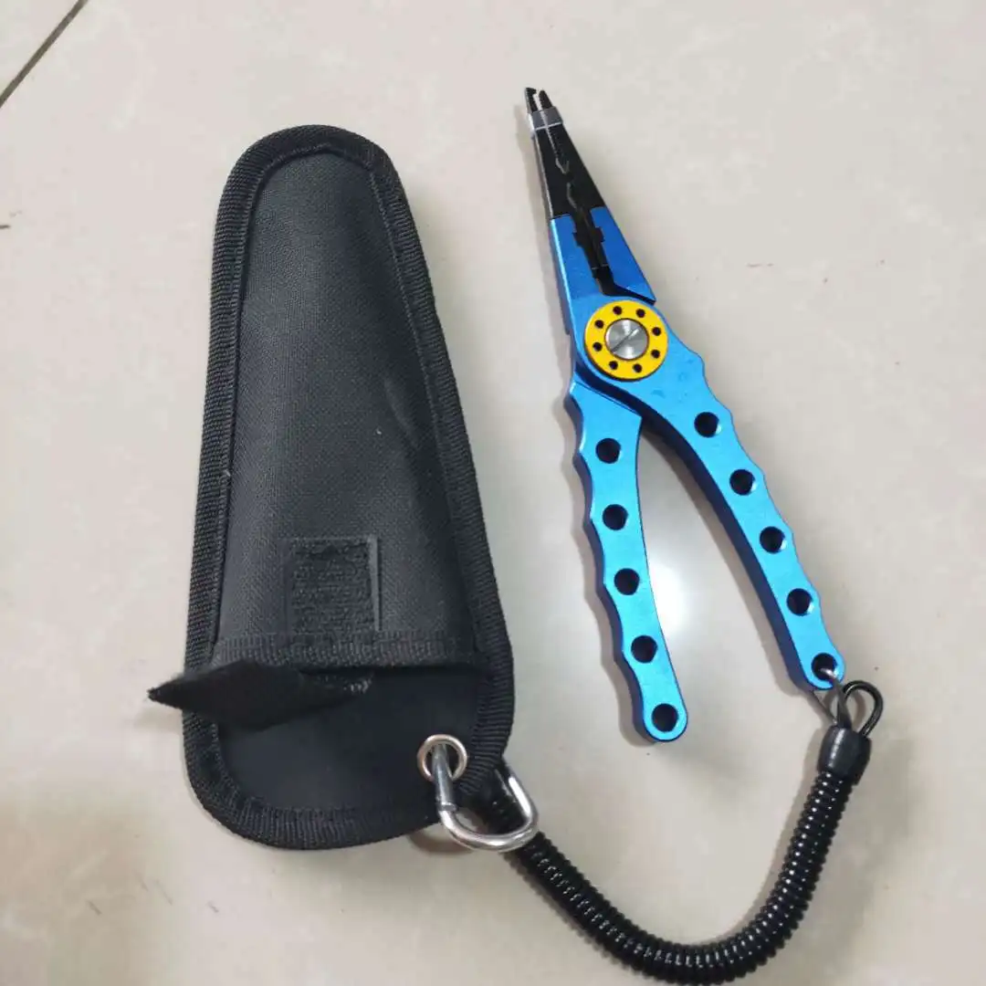 

Forceps Multi-functional Fishing Pliers Fish Grip Hook Pliers with Connecting Rope for Fishing Rod Angling Supplies Accessories
