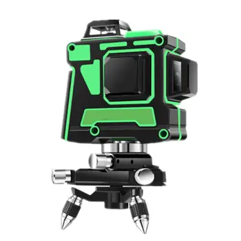 

12 Lines 3D Green Level Instrument Self-Leveling 360 Degrees Horizontal And Vertical Cross Lines Green Level Instrument