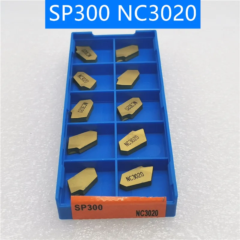 

50PCS SP300 NC3020 Carbide Insert Turning Tool Turning Milling Cutter CNC Cutting Tool Slot Cutting