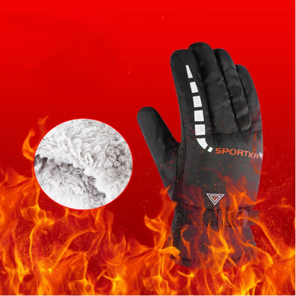 Men Women Ski Gloves Ultralight Waterproof Winter Warm Gloves Snowboard Gloves Motorcycle Riding Snow Waterproof Gloves 2