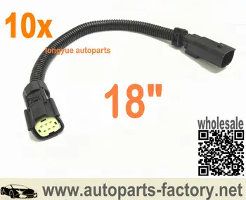 

longyue 10pcs Oxygen Sensor Extension Cable for The 2015-2017 Ford Mustang GT/V6