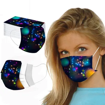 

Adult Women Man Mask Disposable Respirator Industrial 3ply Ear Loop Face Mask 50PCS Mask Маски Mascherine
