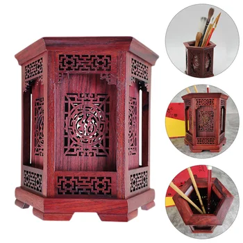 

1 Pc Brush Pen Organizer Desktop Pen Case Hexagonal Pen Holder for Gift Decor Hold