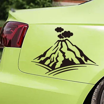 

Creative mountain16 Car Stickers And Decals Fashion Vinyl Car Decorative Accessories Black/White