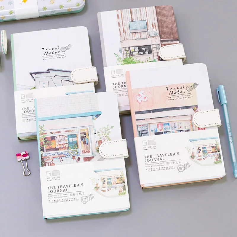 Милый блокнот для путешественников Kawaii ежедневник 2020 Filofax еженедельный