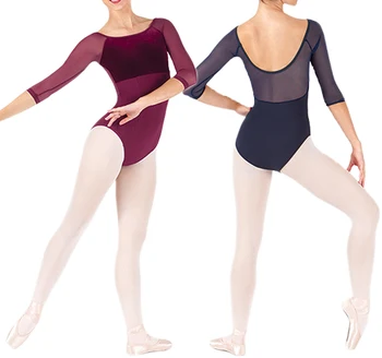 

Adult Ballet Leotard Advanced Quality Practice Ballet Dancing Costume Women Gymnastics Leotard Dance Coverall