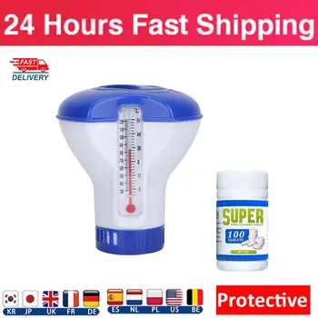 

Decontamination Descaling Measure Temperature Bathtub Swimming Pool Automatic Dosing Device Cleaning Tablets Household Accessory