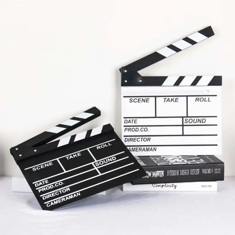 

Movie Playing Board Photographed Prop Vintage Message Board Home Decoration