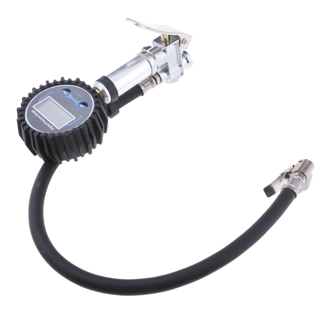 Digital Car Air Tire Tyre Inflator High Accurate Pressure Gauge Tester #4