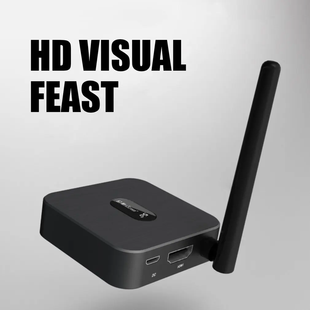 4K HD TV 5G Wireless Same Screen Receiver Signal HDMI 5G/2.4G Dual-band