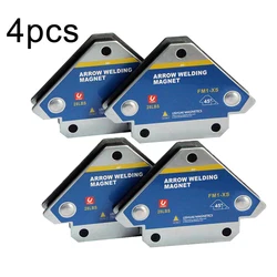 Supports de soudage magnétiques multi angles de remplacement, 4 pièces, fixateur de soudure magnétique, fournitures de soudage 