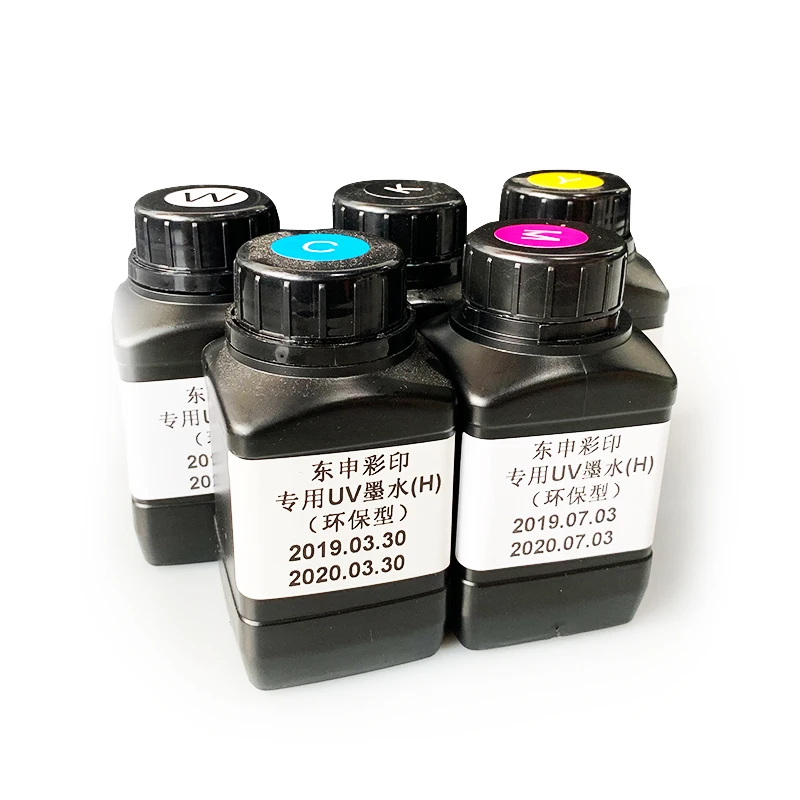 

UV Ink Suitable A4 A3 UV Flatbed Printer Ink For Epson 1390 L800 1400 1410 1430 1500W R280 R290 R330 L1800 L805 250ML 1 Bottle
