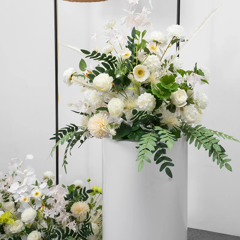 

45cm Artificial Table Centerpiece Flower Ball Silk Flower Wedding Store Decor Road Lead Wedding Scene Layout Photography Props