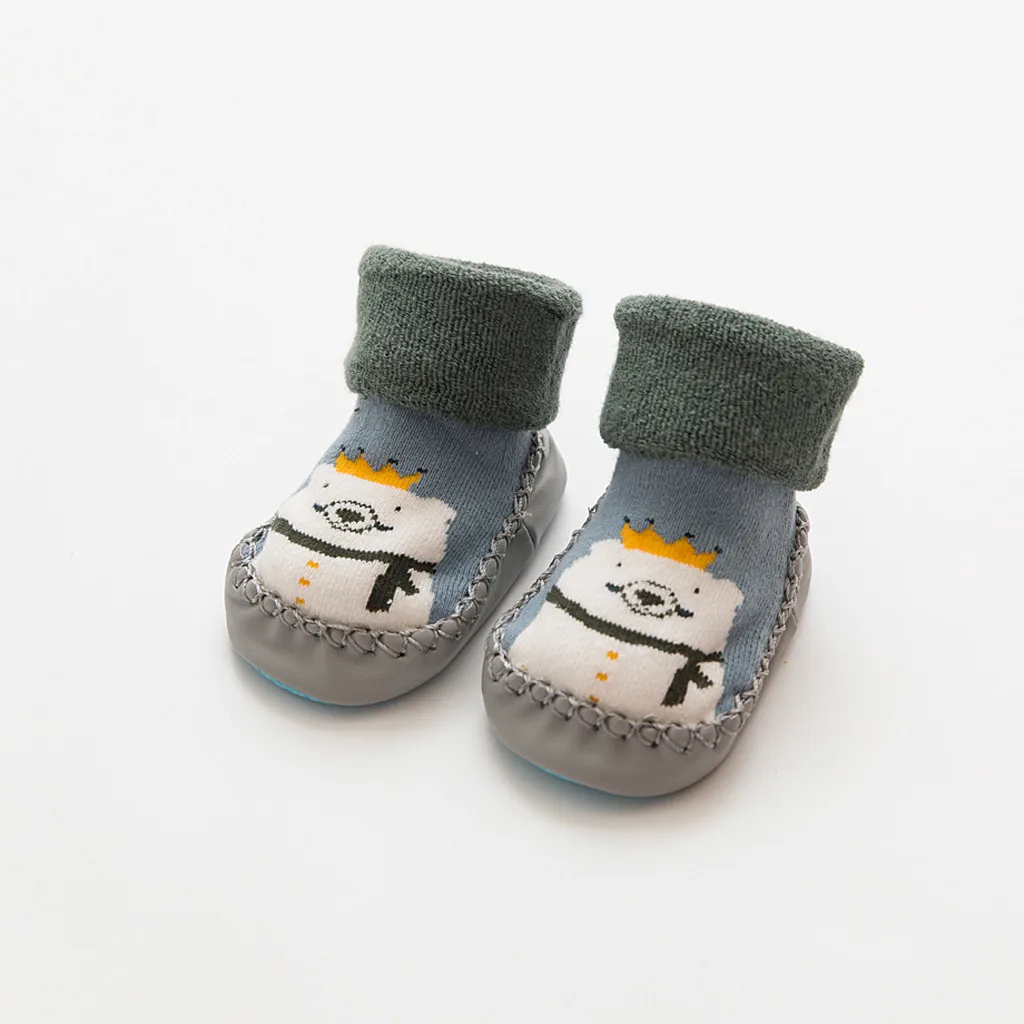 C11 Meia infantil antiderrapante/колготки для девочек; сезон осень; Новинка; Cuta; носки для малышей; нескользящие носки для детей;#1p4 - Цвет: C11