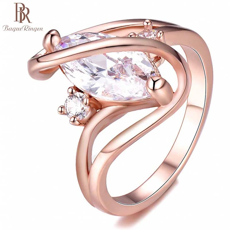 Bague Ringen 925 пробы Серебряное женское кольцо с кубическим цирконием кольцо в геометрической форме Роскошные ювелирные изделия для женщин Свадебная вечеринка