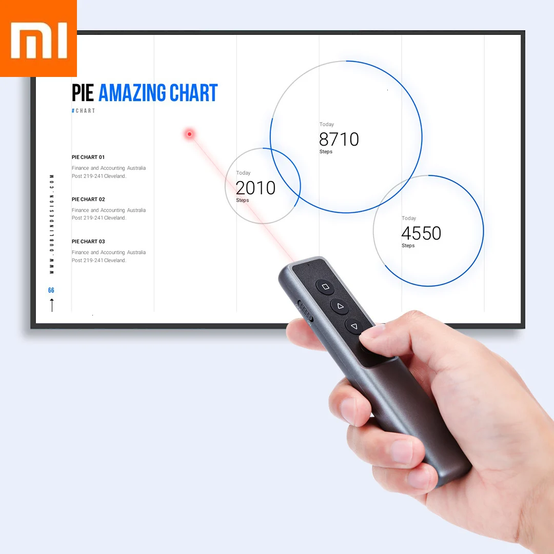 

New Xiaomi Wireless Laser Page Turner Control Speech Operating Win7 10 MacOS10.13.6 USB Receiver Compatible USB1.1 USB2.0 USB3.0