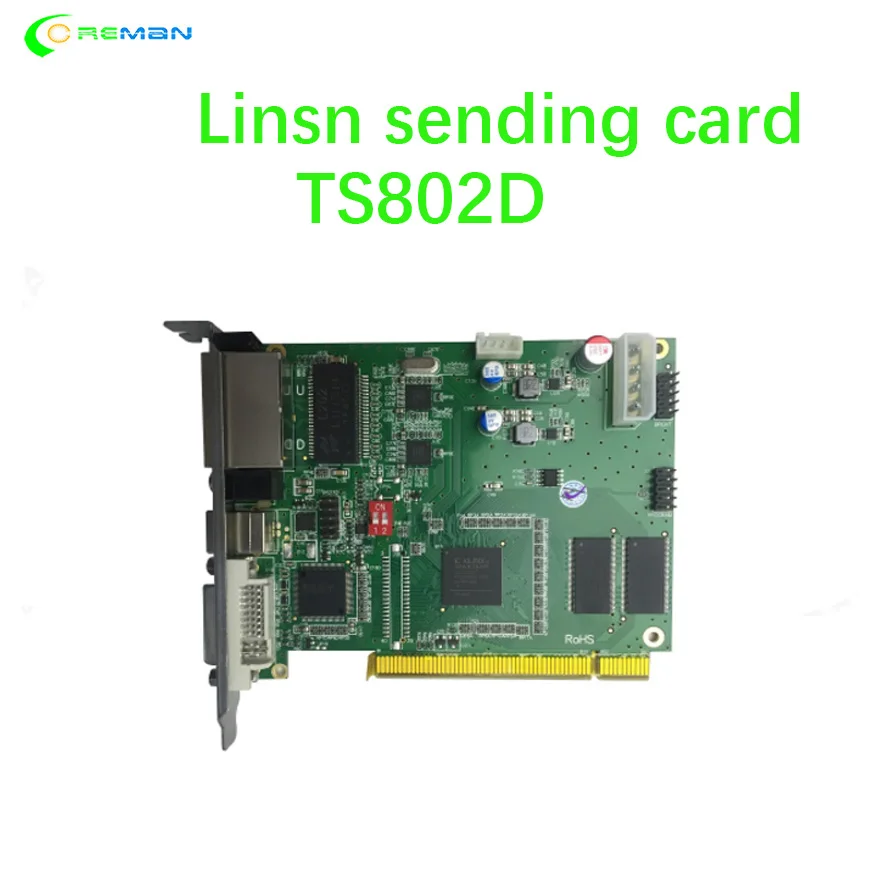 Лучшая продажа LINSN отправка карты TS802D для полноцветного видео светодиодный