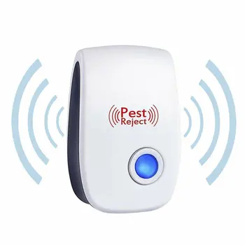 

Mosquito Killer Home Ultrasonic Pest Repeller Control Electronic Repellent Mice Rat Reject Sonic Pest Repeller