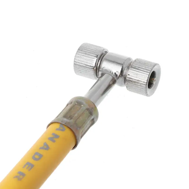 Bicycle Air Pump Tube Inflator Universal Multi Functional Connector For Tire Press Gauge Motorcycle Bike Electrocycle
