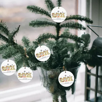

2021 Christmas Decorations New Year Decorations Christmas Tree Pendant Lightweight and comfortable materials Delicate