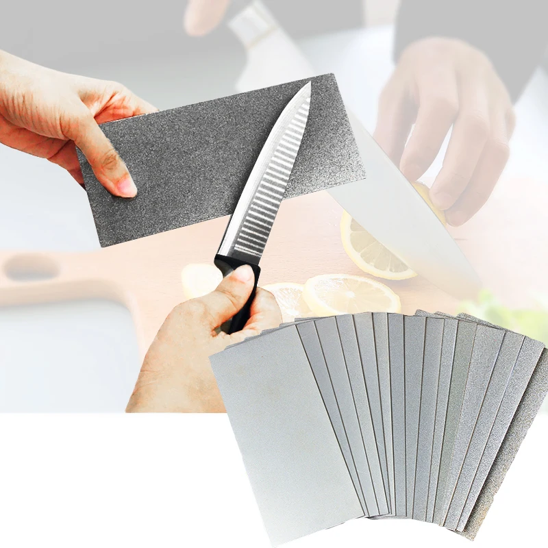 

Hot DIDIHOU Grit Professional Thin Diamond Knife Sharpening Whetstones Polishing Knife Sharpener Plate Grinding Abrasive Stone