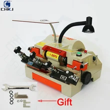 CHKJ двойной головкой Defu 100E1 дублирование автомобиля копировально-фрезерный станок для обработки замочных ключей горизонтальная машина для изготовления ключи слесарные принадлежности Инструменты