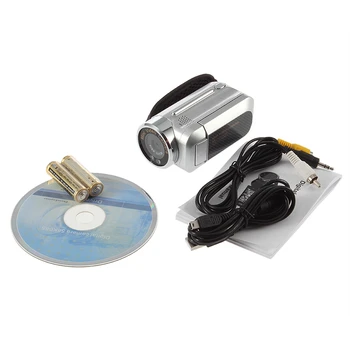 

Fashion Silver Digital Video Camera DVK507 Exquisitely Designed Durable Gorgeous Digital Video Camera