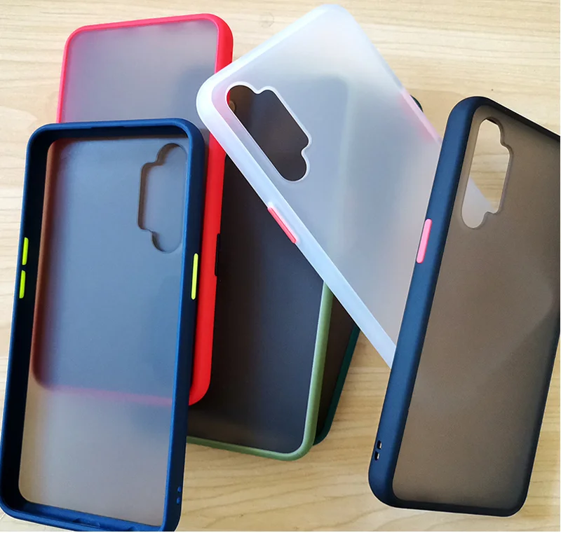 Матовый полупрозрачный чехол для OPPO Realme X2 Pro XT Reno Ace чехол для телефона силиконовая рамка твердая задняя крышка противоударный чехол