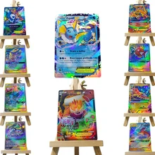 Cartes Pokémon Flash anglaises EX GX 10 pièces, non répétitives, jeu de Table, Collection de cartes, cadeaux pour enfants