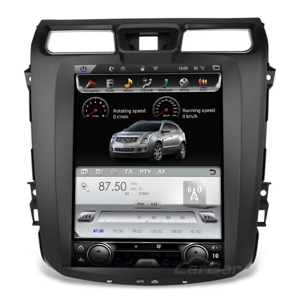 12 1 &quotвертикальный огромный экран 1280*800 Android автомобильный DVD GPS навигация радио