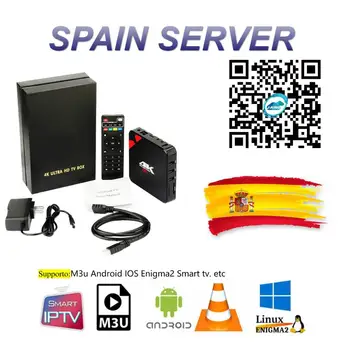 

Spanje Spaans iptv box m3u abonnement iptv caja Frankrijk Duitsland Italië Portugal Android tv Box Enigma2 m3u Smart TVpc