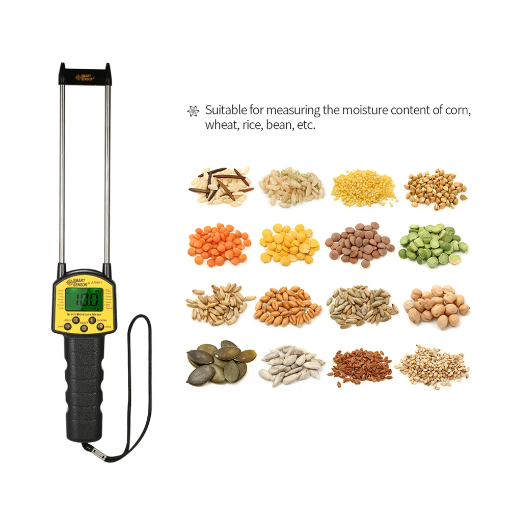 Grain Moisture Meter Digital Moisture Meter Use For Corn,Wheat,Rice,Bean,Wheat 