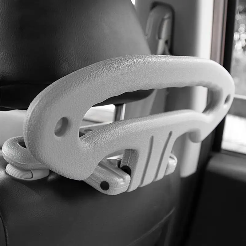 Многофункциональный держатель для костюмов ABS аксессуары для укладки вешалка для одежды в машине для разделяемого подголовника Легкая установка для путешествий авто интерьер