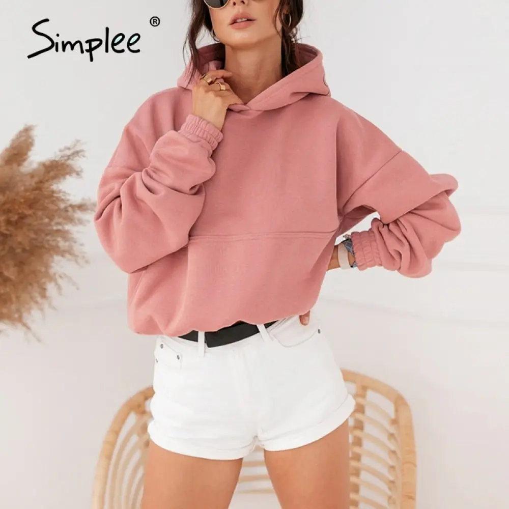 oversized fleece sweatshirt