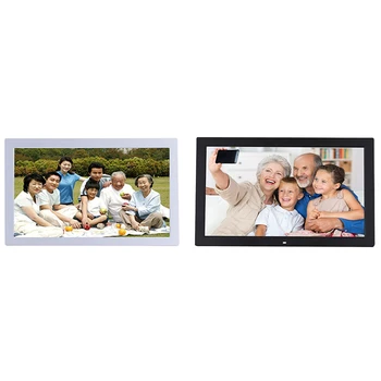 

19INch HD Digital Photo Frame Picture Mult-Media Player MP3 MP4 Alarm Clock for Gift or Promotion Display EU Plug