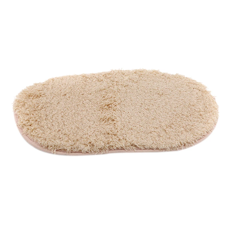 Beige Напольные коврики для ванной комнаты, креативные впитывающие мягкие коврики для ванной, ковры с эффектом памяти, коврики для ванной комнаты, гостиной, двери, лестницы - Цвет: Beige