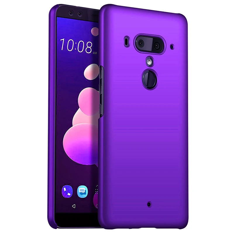 For HTC U12 U11 PLUS Slim Colorful Rubber Frosted Matte Plastic hard Cover Case  Cover For HTC U11 EyeS U Ultra U PLAY Desire 12 (11)