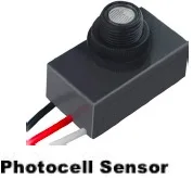 wallpack light photocell sensor