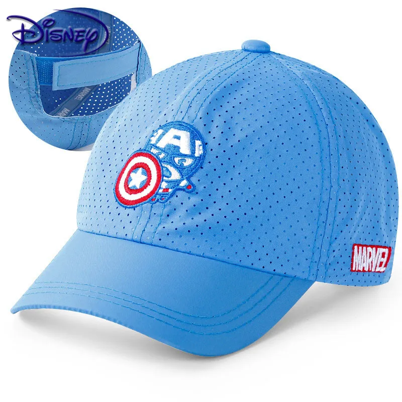 Детские бейсболки disney Marvel, осенне-зимние Утепленные новые детские шапки для мужчин и женщин, шляпа от солнца