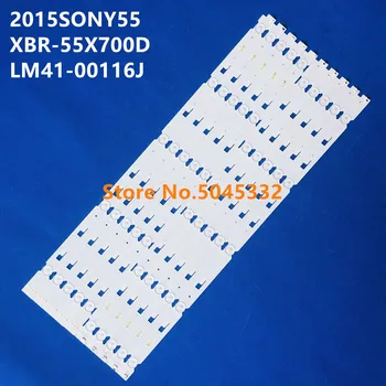 

New kit 10 PCS*5LEDs LED backlight strip LM41-00116J LM41-00116H for SAMSUNG 2015SONY55 FCOM-05-LEFT Right XBR-55X700D